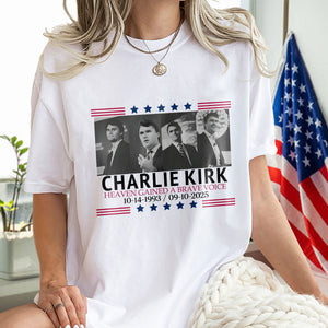 Pray For Charlie Kirk - Conservative Political Quote Bright Shirt LM32 65421