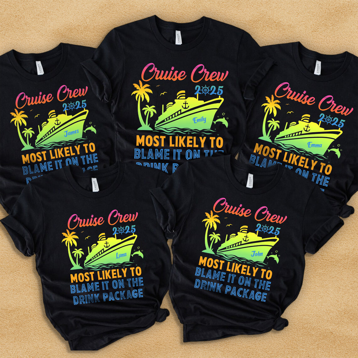 Custom Cruise Crew Most Likely To Funny Group Matching Family Shirt HO82 894870