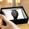 To My Husband Holding Hands - Personalized Men's Wrist Watch LM32 895017