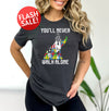You'll Never Walk Alone Autism Awareness Puzzle Dark Shirt - Autism Mom, Autism Dad LM32 899387