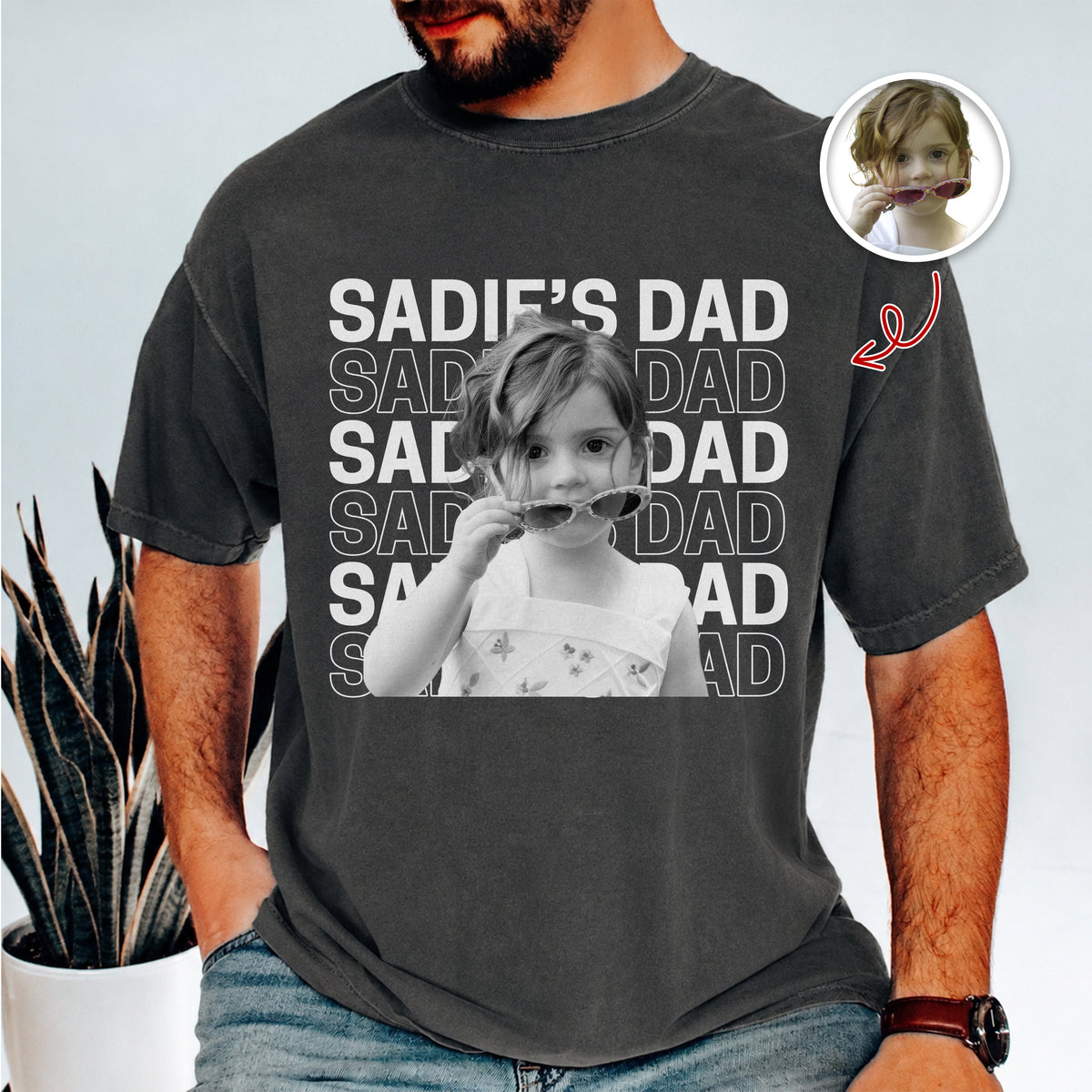 Custom Vintage Photo Dad, Mom Comfort Shirt HO82 902688