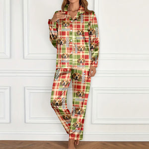 Custom Dog Photo Fluffy Pajamas Gift for Dog Lovers CH07 896268