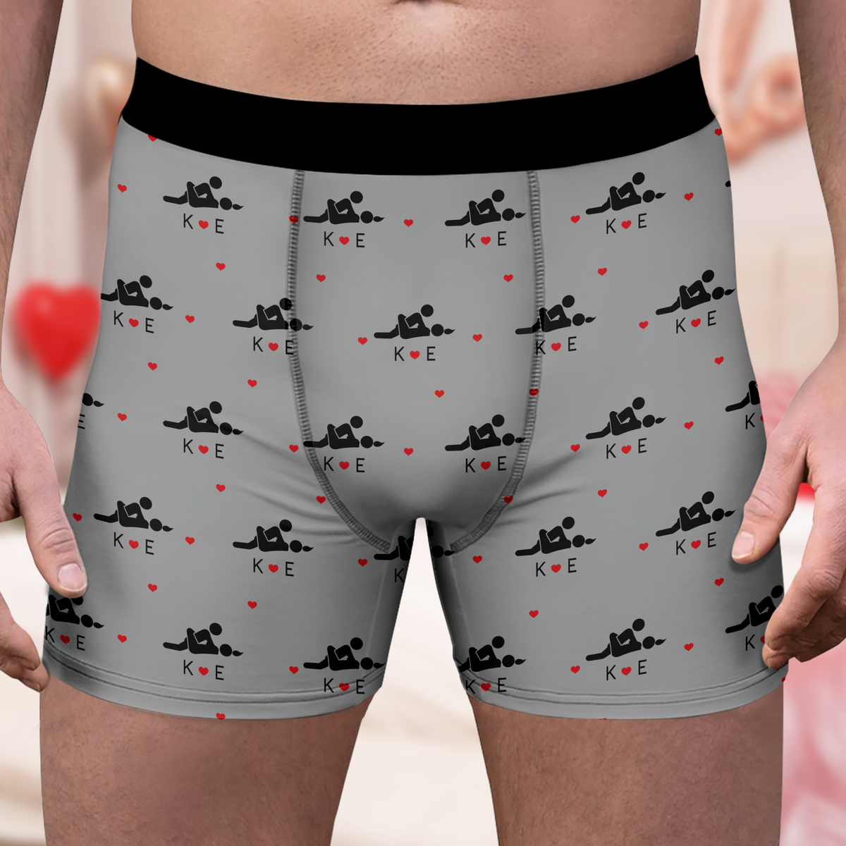 Personalized Funny Adult Boxer Briefs – Custom Novelty Underwear, Humorous Gift for Men HO82 903412