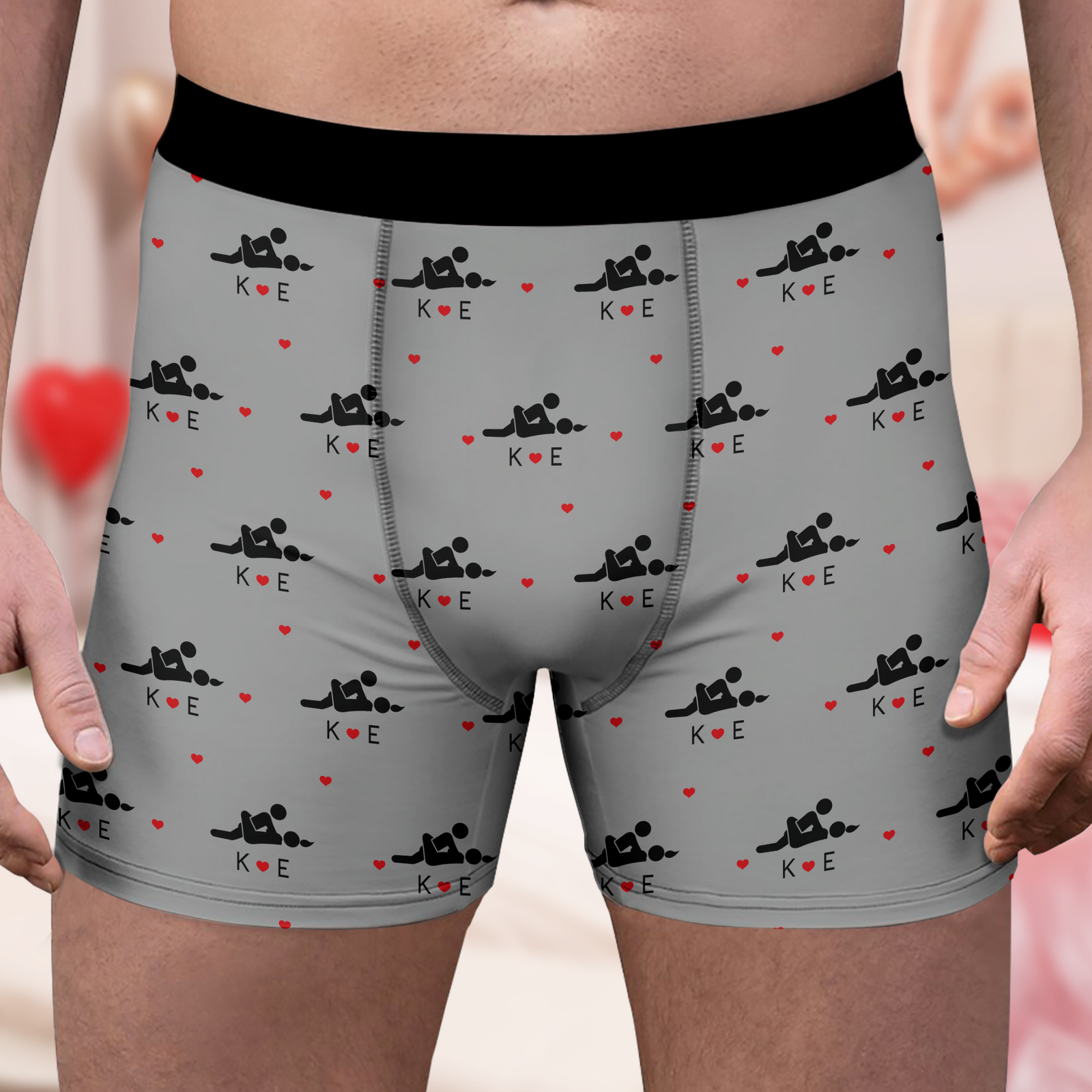 Personalized Funny Adult Boxer Briefs – Custom Novelty Underwear, Humorous Gift for Men HO82 903412