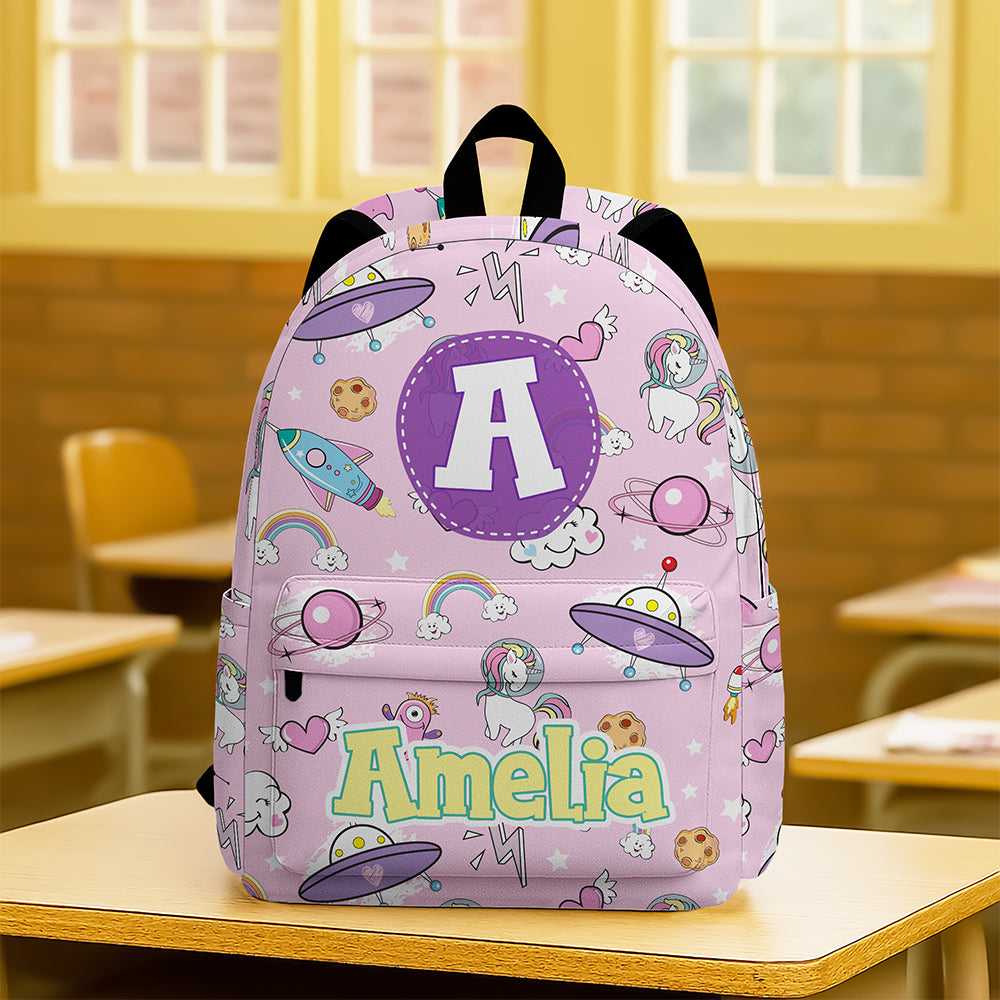 Custom Kids Name Back to School Personalized Backpack HA75 921716