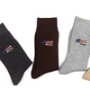 USA Patriotic Merica 250 Years Embroidered Socks HO82 903296