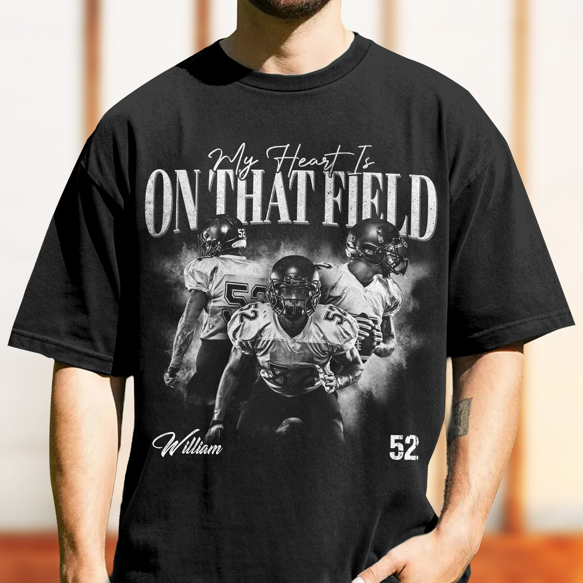 I'll Always Be Your Biggest Fan Retro Bootleg Dark Shirt For Football Players, Football Mom Dad CH07 899454