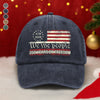We The People 250 Years Of Freedom Washed Denim Baseball Cap TH10 894557