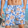 Custom Face Photo Tropical Aloha Summer Beach Short LM32 669555