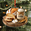 Personalized Name Sourdough Bread Loaf Keepsake Gift Acrylic Ornament LM32 669873