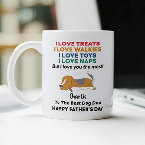 Personalized Love You The Most - Personalized Custom Coffee Mug HO82 894072