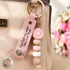 Personalized Memorial Photo Beaded Keyring Gift for Loved Ones LM32 669895