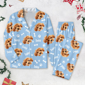 Custom Pet Photo Pajamas Gift For Pet Lovers CH07 896488