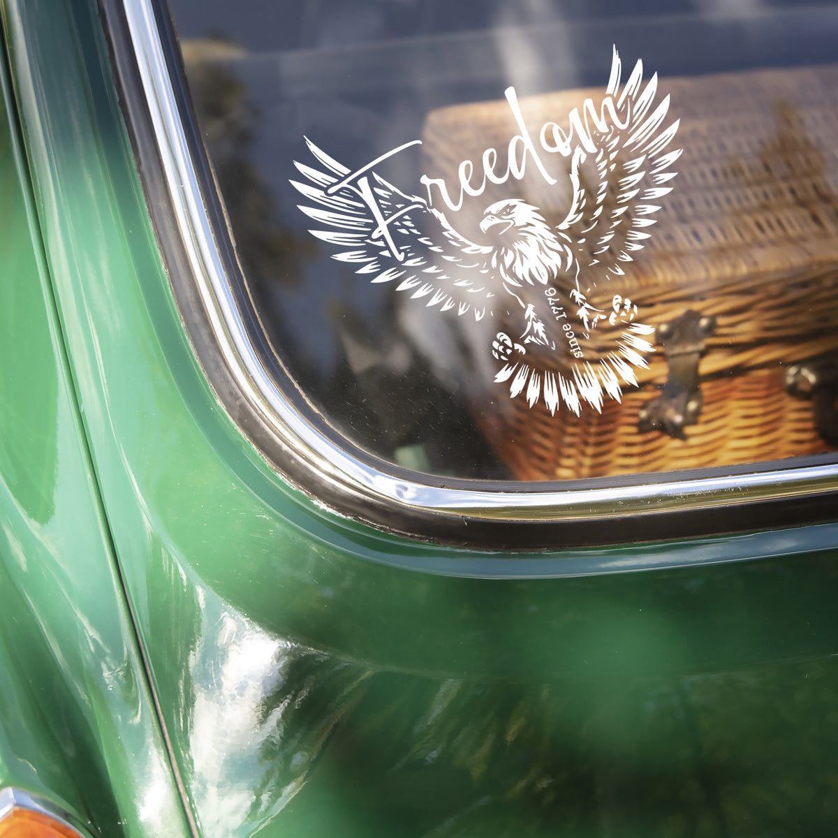 American Freedom Since 1776 Car Window Decal Sticker HA75 898962