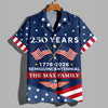 Custom Name USA 250 Years Semiquincentennial 1776-2026 Hawaii Shirt LM32 899543