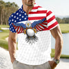 Custom Name Eagle US Flag Personalized Patriotic Polo Shirt HA75 920392
