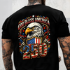 Patriotic God Bless America Dark Shirt 250th Anniversary of America Back Shirt CH07 910966