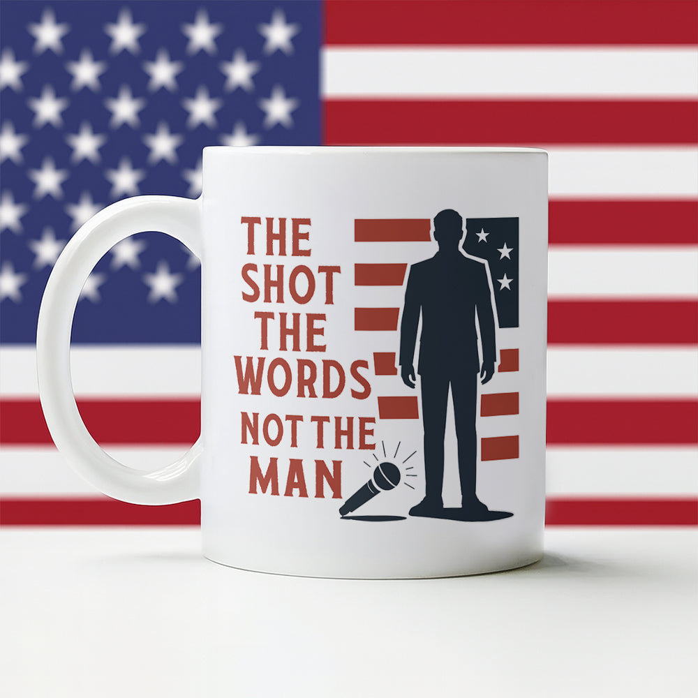 Pray For Charlie Kirk Liberty And Human Rights White Mug HO82 65752