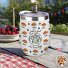 Custom Photo Just A Girl Who Loves Dogs Wine Tumbler HA75 897100