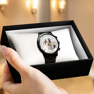 Custom Pet Memorial Photo - Personalized Men's Watch Gift For Dog Cat Lovers TH10 894261