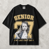 Senior 2027 My Last First Day Custom Photo Comfort Shirt CH07 180308