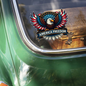 America Freedom Celebrate 250th Anniversary USA Flag Car Window Decal Sticker CH07 896866