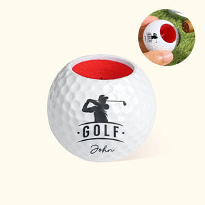Personalized Magnetic Golf Ball Cigar Holder Gift for Golf Lover Cigar Lover HA75 898512