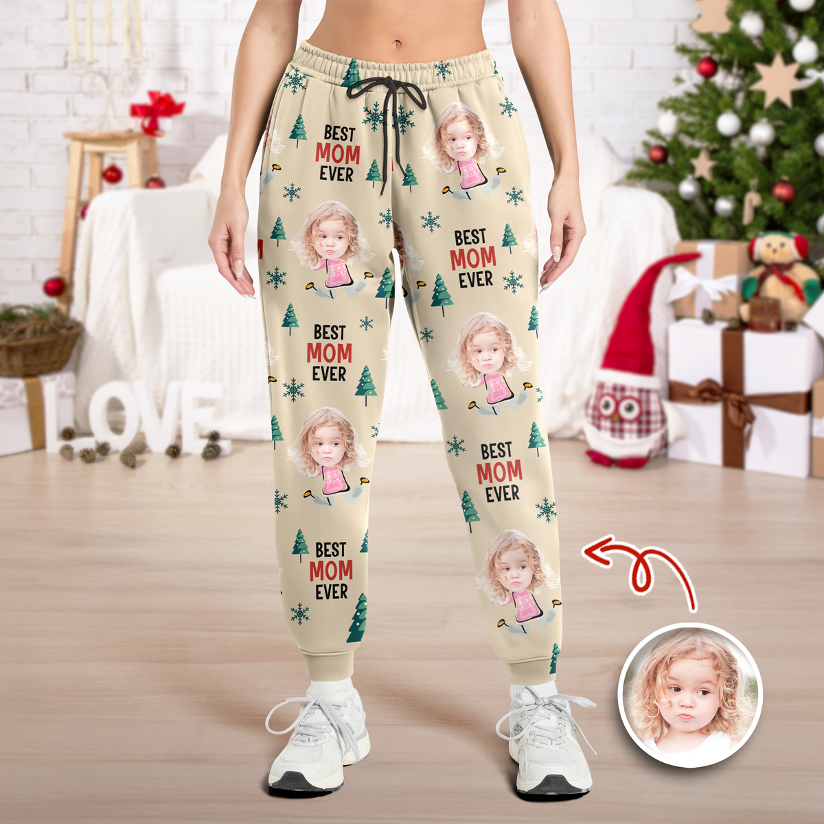 Best Nana Ever Custom Grandkids - Personalized Sweatpants LM32 895107