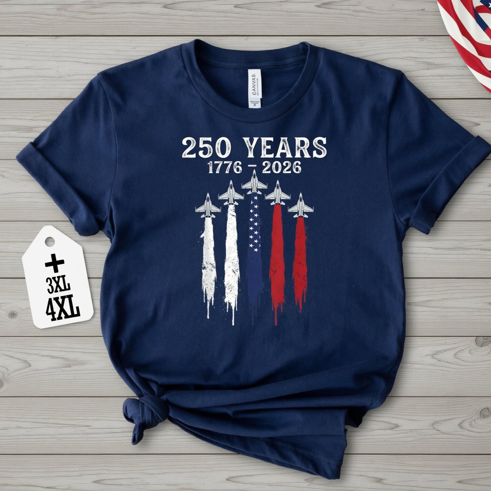 USA 250 Years Patriotic Jet Fighter Shirt, Independence Day Tee LM32 669047