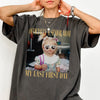 Custom Photo Officially A Senior Dad, Mom My Last First Day Comfort Shirt LM32 669661