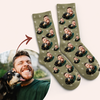 Custom Socks from Photo, Dog Cat Parent Gift CH07 180046