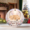 Custom Dog Photo I'm Always With You Memorial Ceramic Ornament HA75 919084