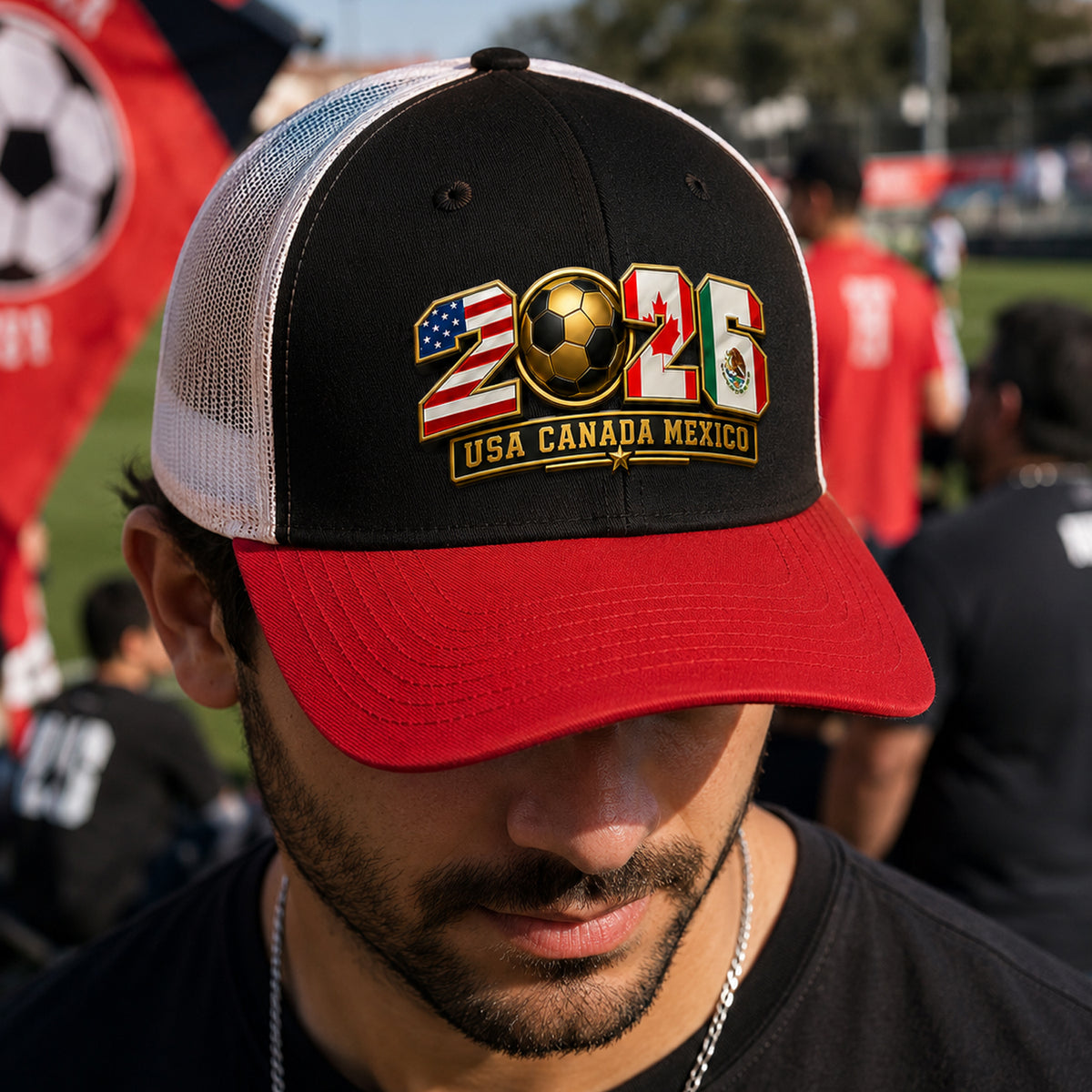 2026 US Canada Mexico Trucker Hat TH10 170379