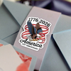 America 250Th Anniversary 1776-2026 Eagle Us Flag Roll Sticker HO82 900980