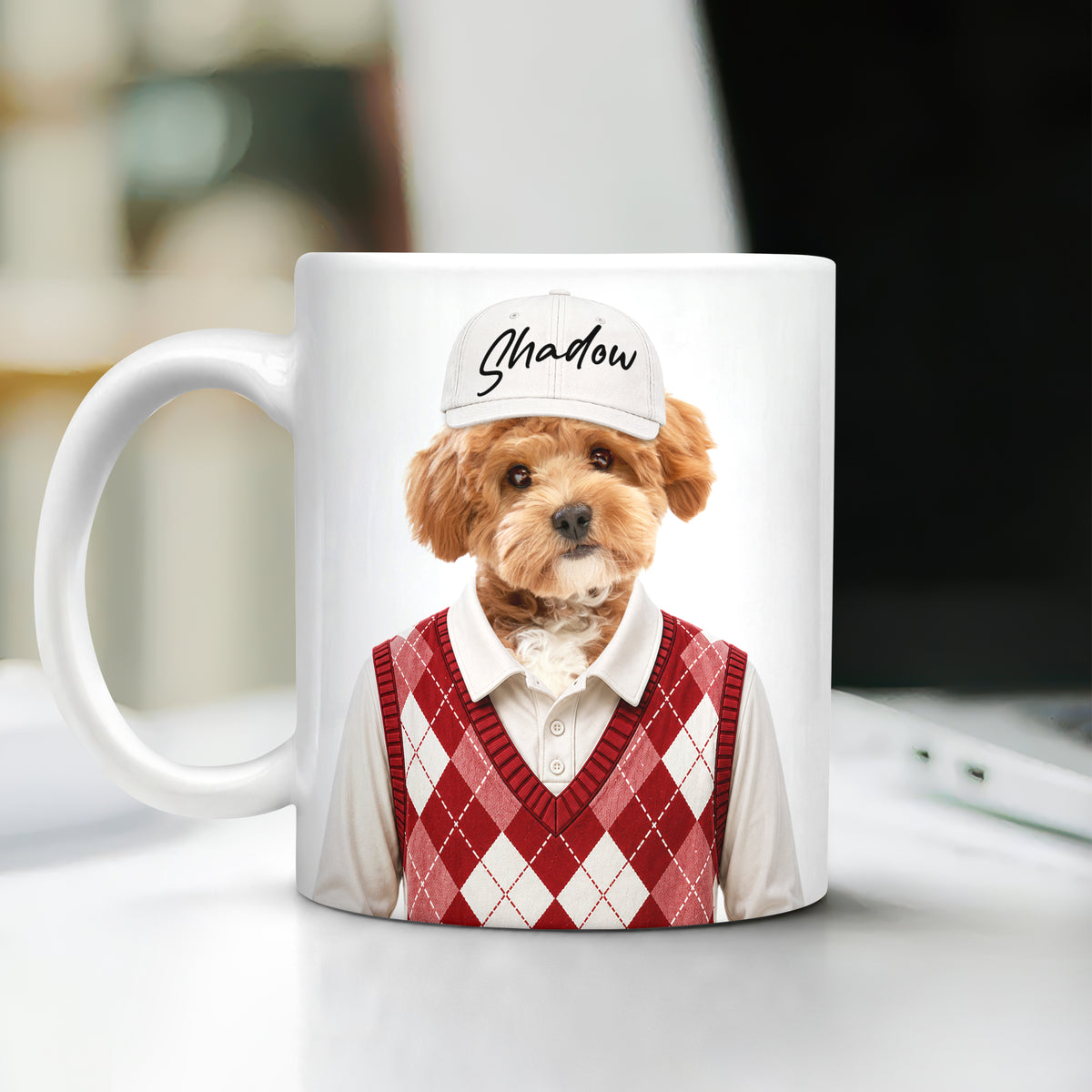 Custom Photo And Name Dog Cat White Mug For Dog Cat Pet Lovers HA75 921288