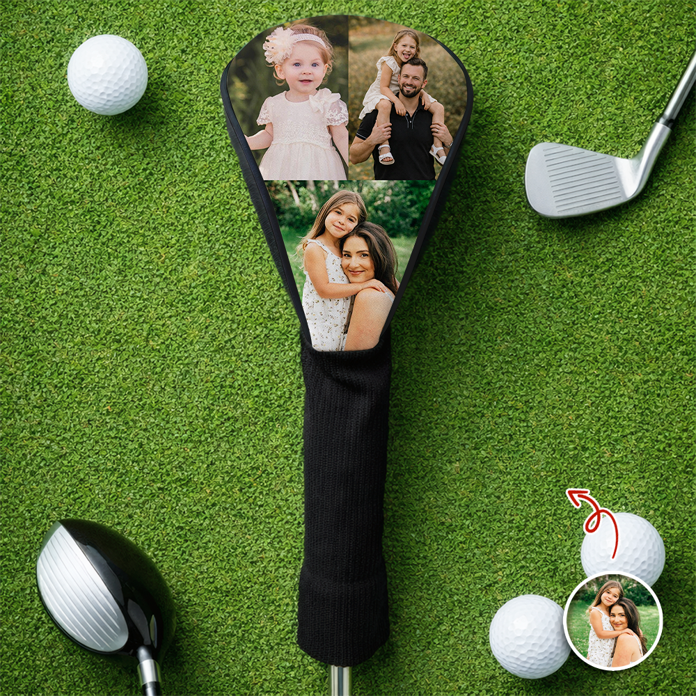 Custom Photo Family, Friends Golf Club Head Cover For Golf Lovers HA75 921262