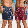 Custom Photo Funny I Love My Wife 2-in-1 Swim Trunks For Men TH10 170529