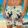 USA 250 Anniversary Eagle 1776-2026 Beach Short HA75 920182