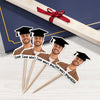 Custom Graduation Photo Look Who's Graduated Cupcake Topper HO82 901384