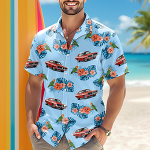 This Is How I Roll - Personalized Upload Vehicle Photo Hawaiian Shirt For Biker CH07 895684