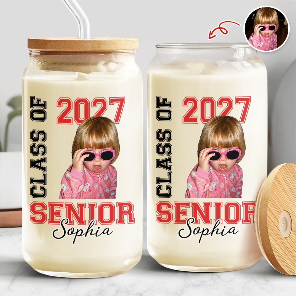 Custom Photo Senior 2027 Back To School Gift For Senior Students HA75 922092