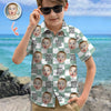 Custom Photo Best Boy Best Girl Ever Kid Hawaii Shirt TH10 169971