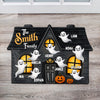 Personalized Ghost Family Halloween Custom Shape Doormat Halloween - Front Door Decoration For Family CH07 180190
