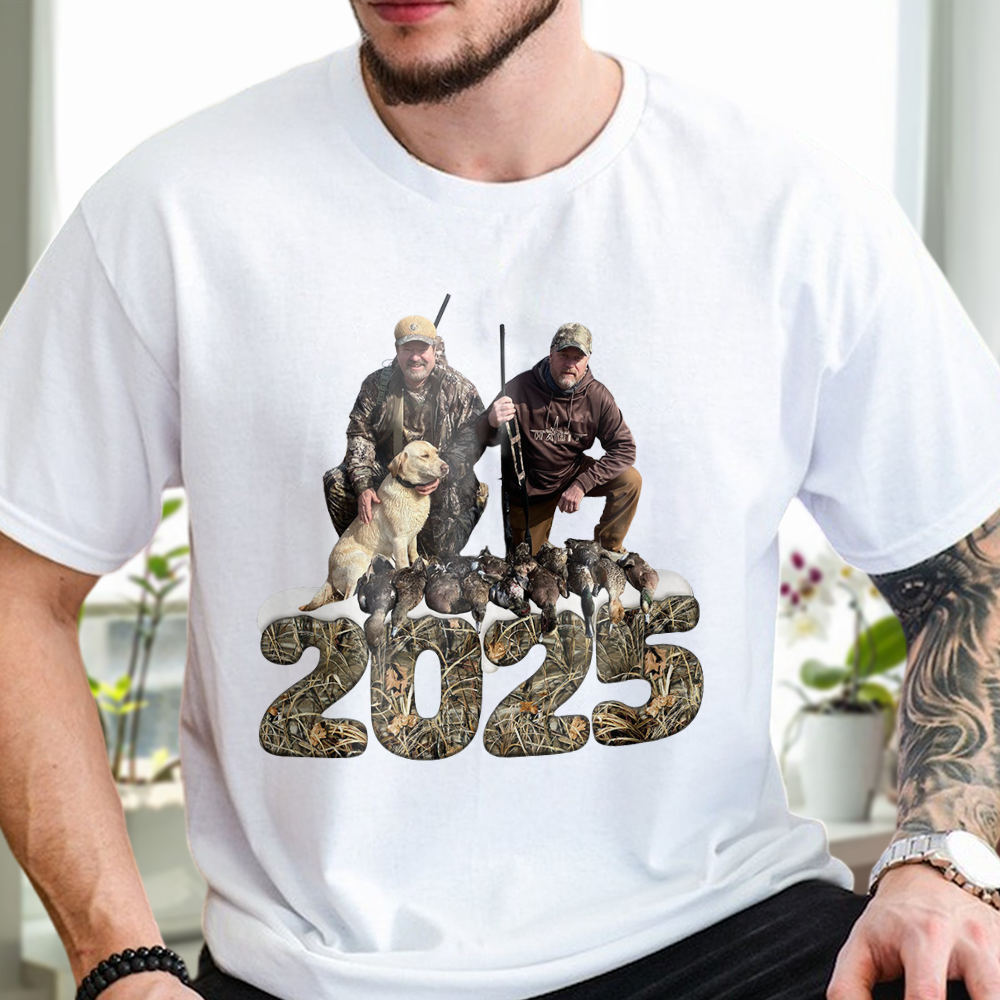 Custom Photo Bright Shirt Christmas Gifts For Duck Hunting HA75 898368