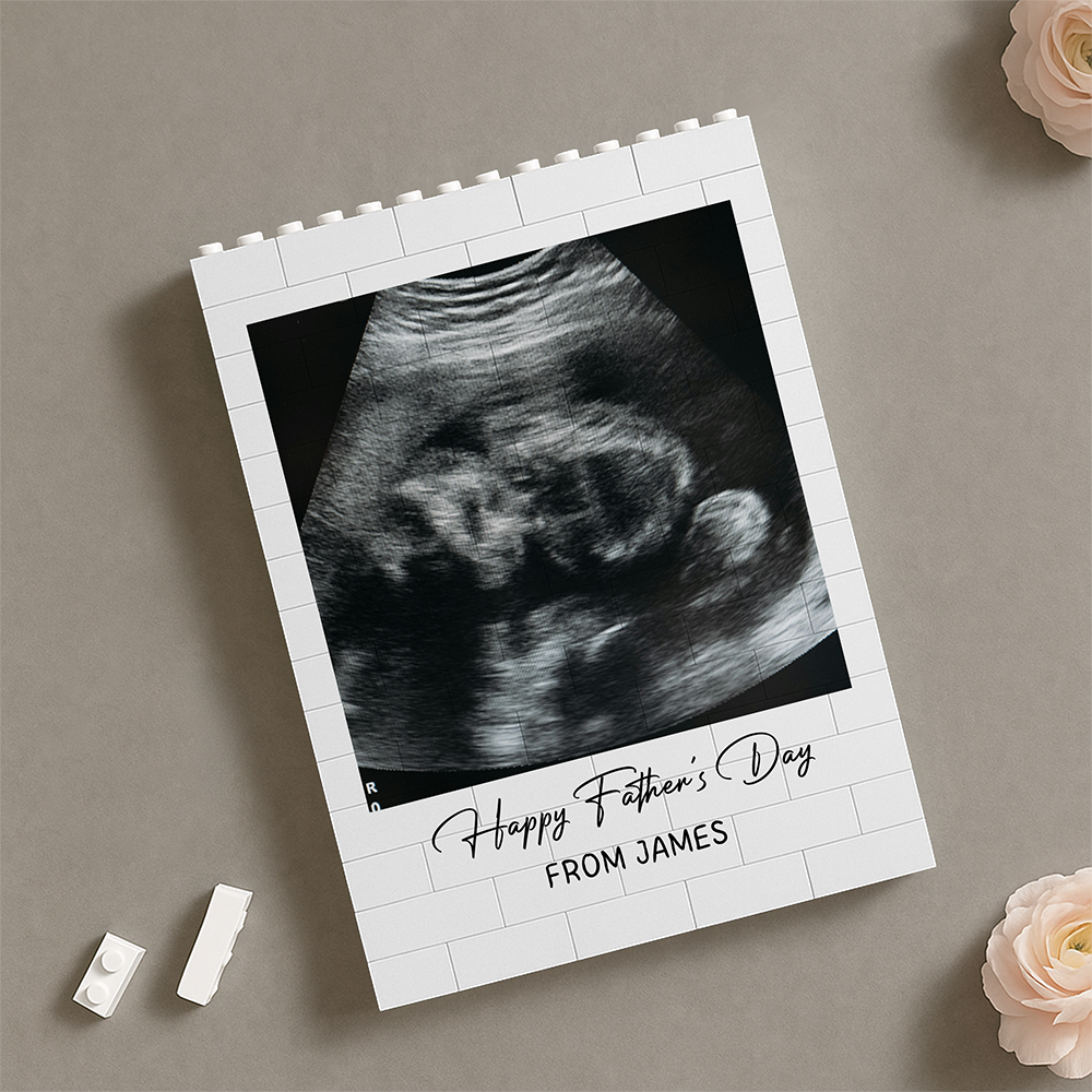 Custom Photo Happy Father's Day Building Brick Blocks Gift For Family TH10 898857