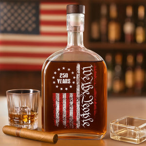 250 Years America Independence We The People US Whiskey Bottle HA75 897396
