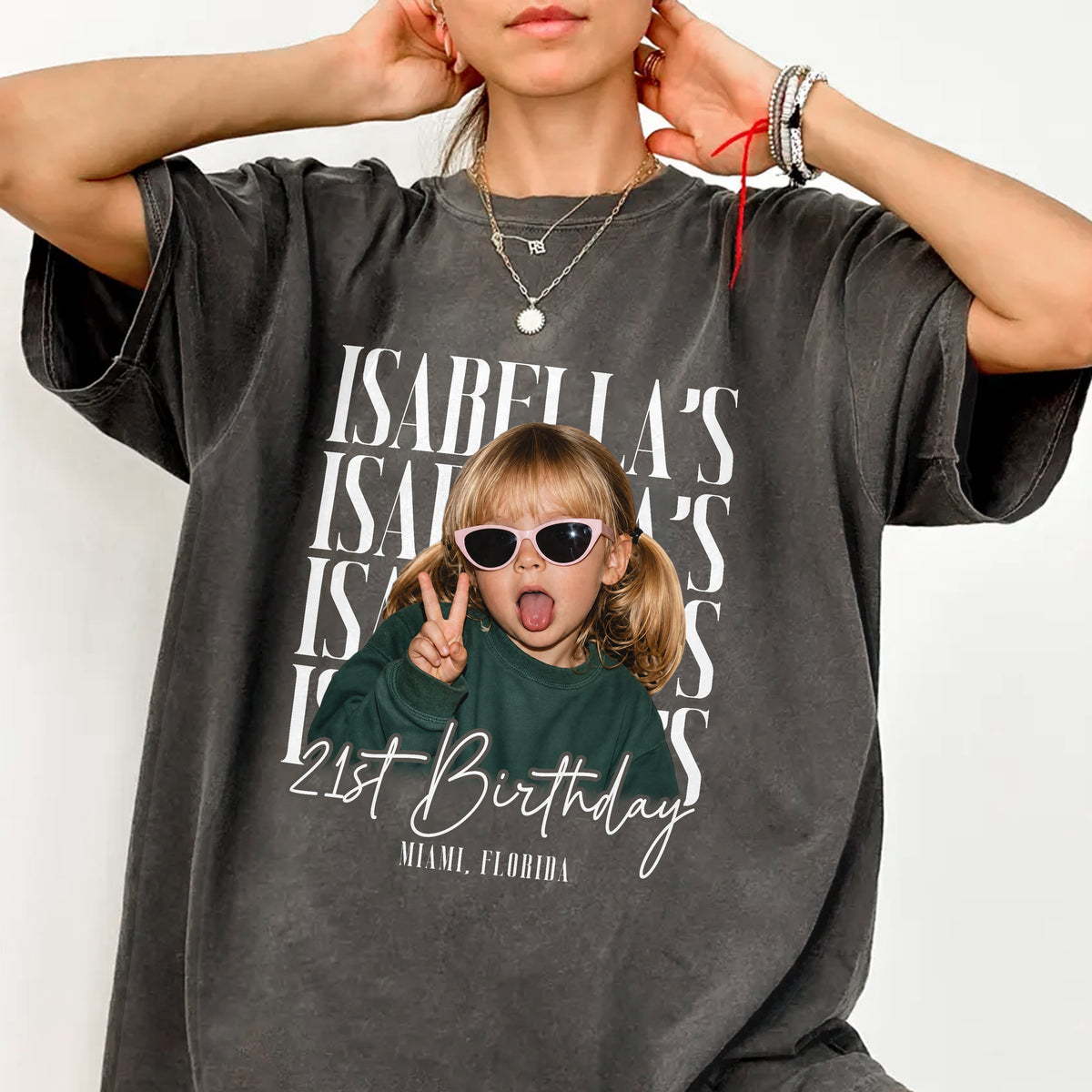 Custom Photo Birthday Vintage Comfort Shirt - Personalized Birthday Gift HA75 921982