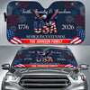 Custom Family Name Faith, Family & Freedom 250 Years of America Patriotic Car Sunshade LM32 897767