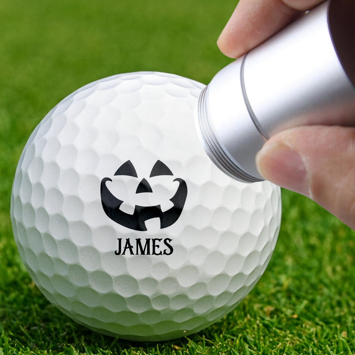 Personalized Funny Halloween Golf Ball Stamp HA75 922232