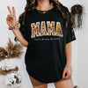 Custom Mama Shirt With Kids Names Faux Embroidery Effect Comfort Shirt HO82 903346